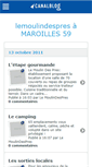 Mobile Screenshot of lemoulindespres.canalblog.com