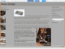 Tablet Screenshot of ethnodesign.canalblog.com