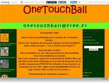 Tablet Screenshot of onetouchball.canalblog.com