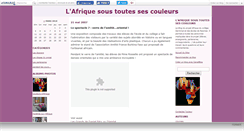 Desktop Screenshot of couleursdafrique.canalblog.com