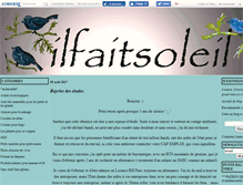 Tablet Screenshot of ilfaitsoleil.canalblog.com