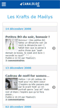 Mobile Screenshot of maelys21.canalblog.com