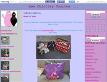 Tablet Screenshot of culottescourtes.canalblog.com