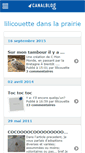 Mobile Screenshot of lilicouette.canalblog.com