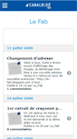 Mobile Screenshot of lefab.canalblog.com