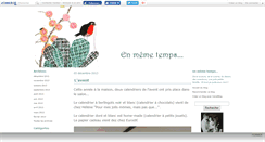Desktop Screenshot of enmemetemps.canalblog.com
