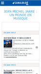 Mobile Screenshot of jarre2010.canalblog.com