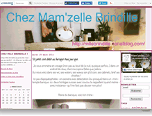 Tablet Screenshot of mllebrindille.canalblog.com