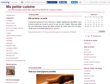 Tablet Screenshot of mapetitecuisine.canalblog.com