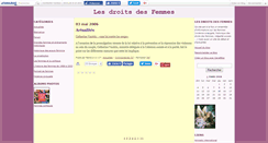 Desktop Screenshot of droitsdesfemmes.canalblog.com