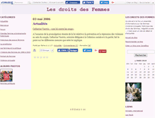 Tablet Screenshot of droitsdesfemmes.canalblog.com