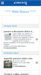 Mobile Screenshot of millebijoux2011.canalblog.com