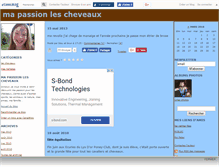Tablet Screenshot of bleuetbrun.canalblog.com