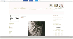 Desktop Screenshot of despapillons.canalblog.com