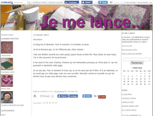 Tablet Screenshot of jemelance.canalblog.com