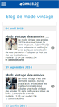 Mobile Screenshot of modevintage.canalblog.com