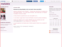 Tablet Screenshot of malubie.canalblog.com