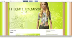 Desktop Screenshot of pirielpistache.canalblog.com