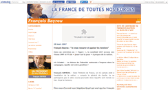 Desktop Screenshot of bayrou2007.canalblog.com