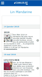 Mobile Screenshot of linmandarine.canalblog.com
