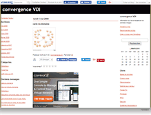 Tablet Screenshot of convergencevdi.canalblog.com