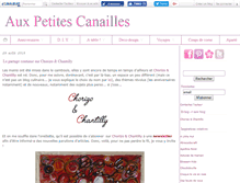 Tablet Screenshot of annicanailles.canalblog.com