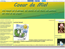 Tablet Screenshot of coeurdemiel34.canalblog.com