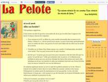Tablet Screenshot of bloglapelote.canalblog.com
