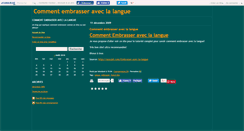 Desktop Screenshot of commentembrasser.canalblog.com