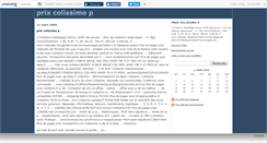 Desktop Screenshot of prixcolissimop.canalblog.com