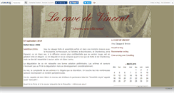 Desktop Screenshot of lacavedevincent.canalblog.com