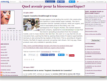 Tablet Screenshot of biocosmetique.canalblog.com