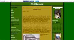 Desktop Screenshot of minimaniaks.canalblog.com