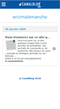 Mobile Screenshot of ericmalemanche.canalblog.com