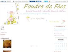 Tablet Screenshot of lapoudredesfees.canalblog.com