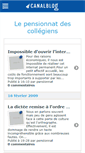 Mobile Screenshot of collegien.canalblog.com