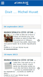 Mobile Screenshot of michelhuvetdixit.canalblog.com