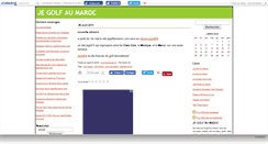 Desktop Screenshot of jegolfaumaroc.canalblog.com