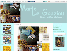 Tablet Screenshot of marielegoaziou.canalblog.com