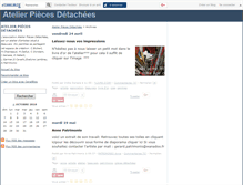 Tablet Screenshot of piecesdetachees.canalblog.com