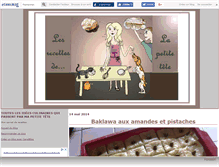 Tablet Screenshot of lapetitetete.canalblog.com