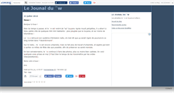 Desktop Screenshot of lejournalduw.canalblog.com