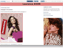Tablet Screenshot of laurenceavon.canalblog.com