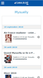 Mobile Screenshot of mysuelly.canalblog.com