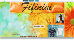 Desktop Screenshot of fifinini.canalblog.com