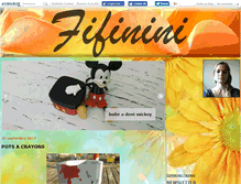 Tablet Screenshot of fifinini.canalblog.com