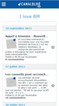 Mobile Screenshot of ilovemabm.canalblog.com