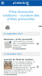 Mobile Screenshot of grenouilleandco.canalblog.com