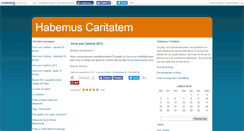 Desktop Screenshot of habemuscaritas.canalblog.com