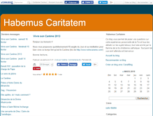 Tablet Screenshot of habemuscaritas.canalblog.com